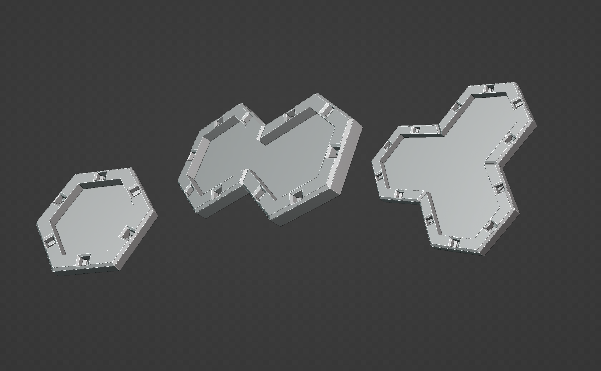 MagHex Filled Flat Bases