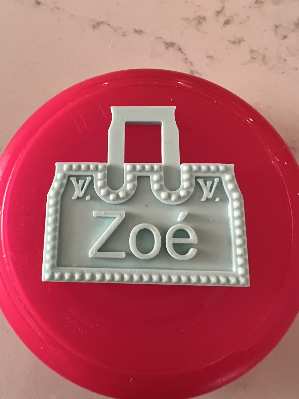 Purse dog tag by Klagar Download free STL model