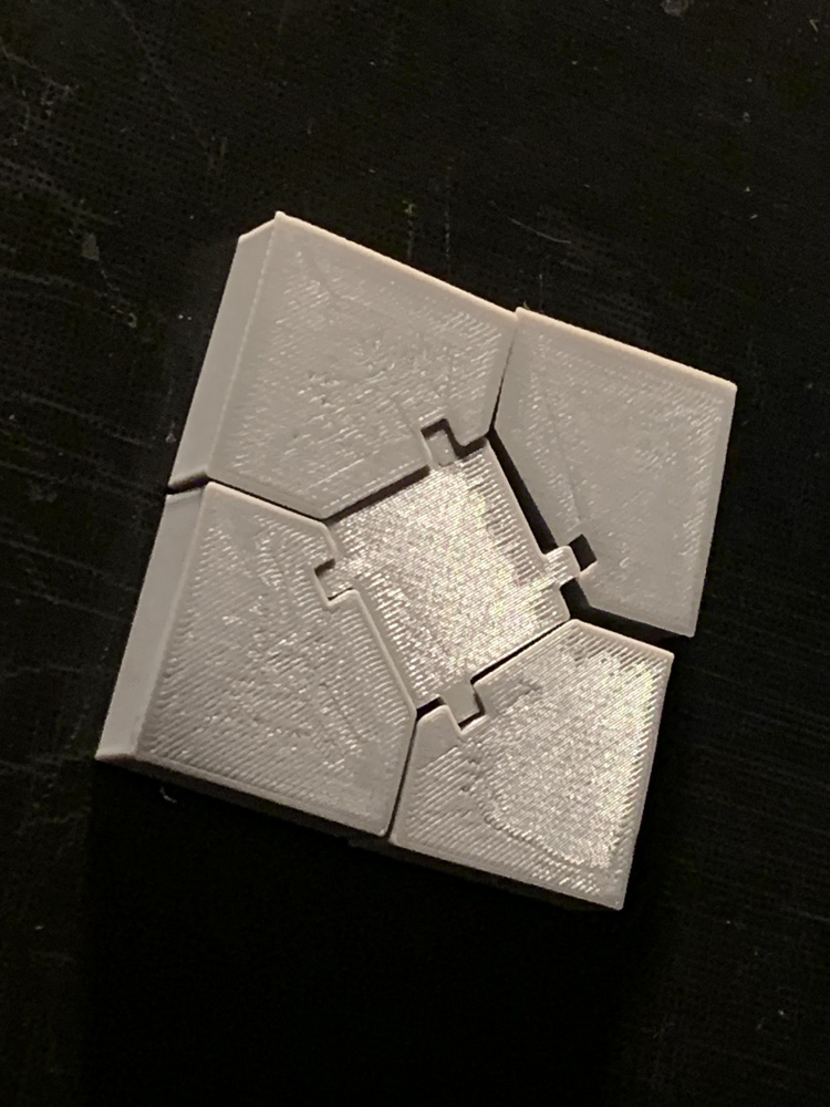 Test field marker (for first layer and common print feature setting) by ...