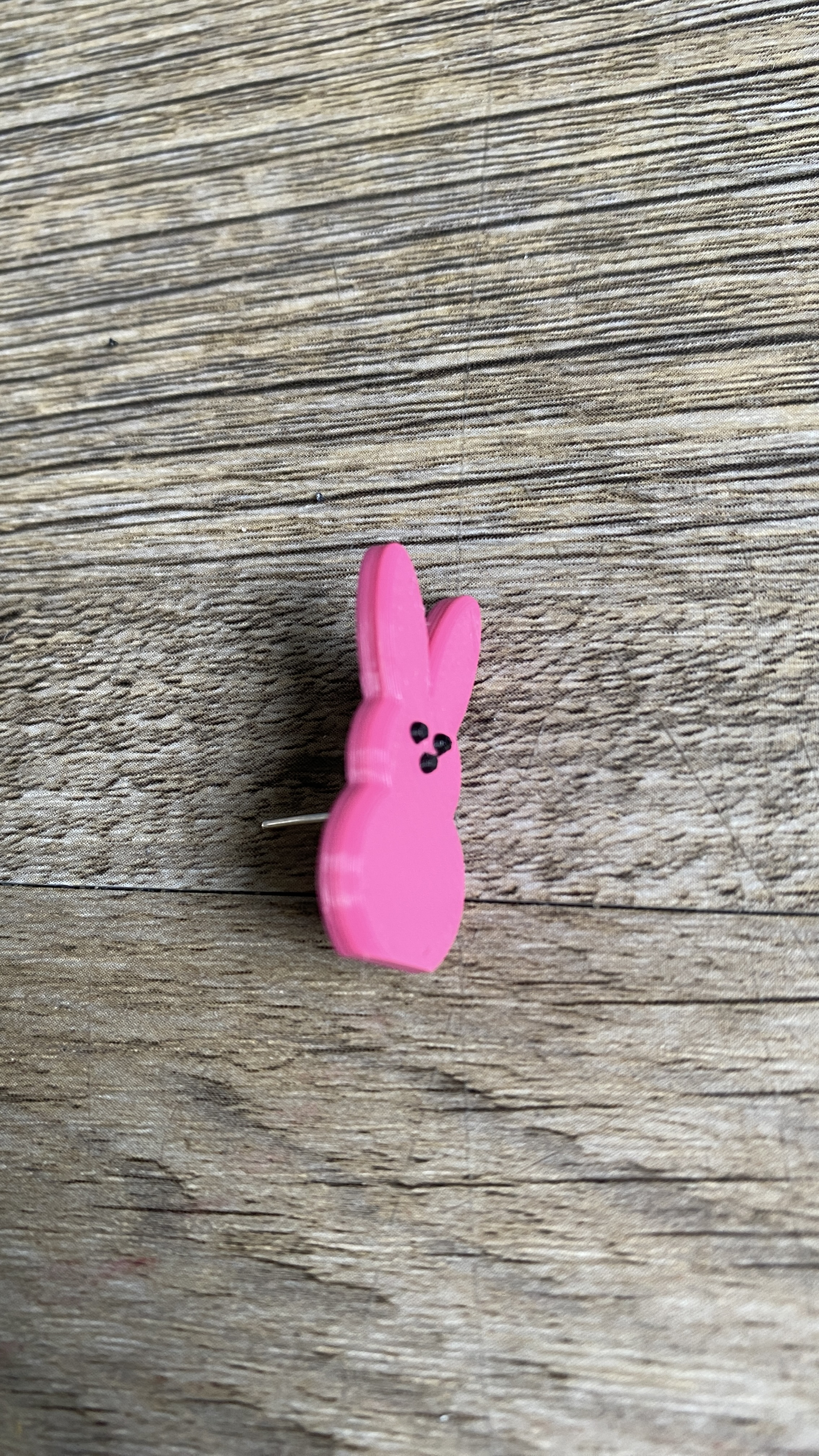 Miniatura 2 do modelo 3D Easter Marshmallow Peeps Bunny Earring Plugmod