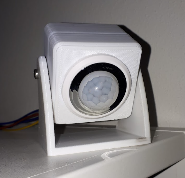 PIR sensor holder case solutions by Danilo Selvaggi Download free STL