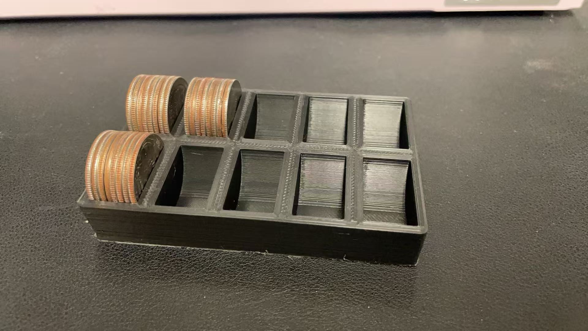 Coin rack ( for the quarter dollar)
