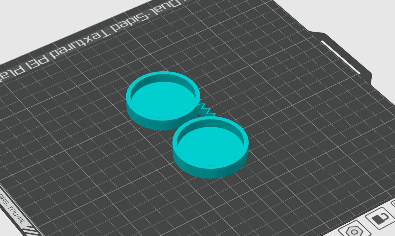 Flexible Binocular Lens Cover by Sepehrak Download free STL model