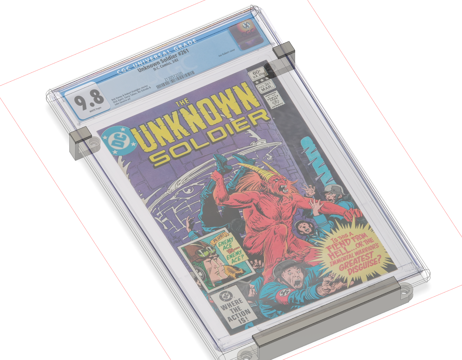 Graded Comic Book Wall Mount