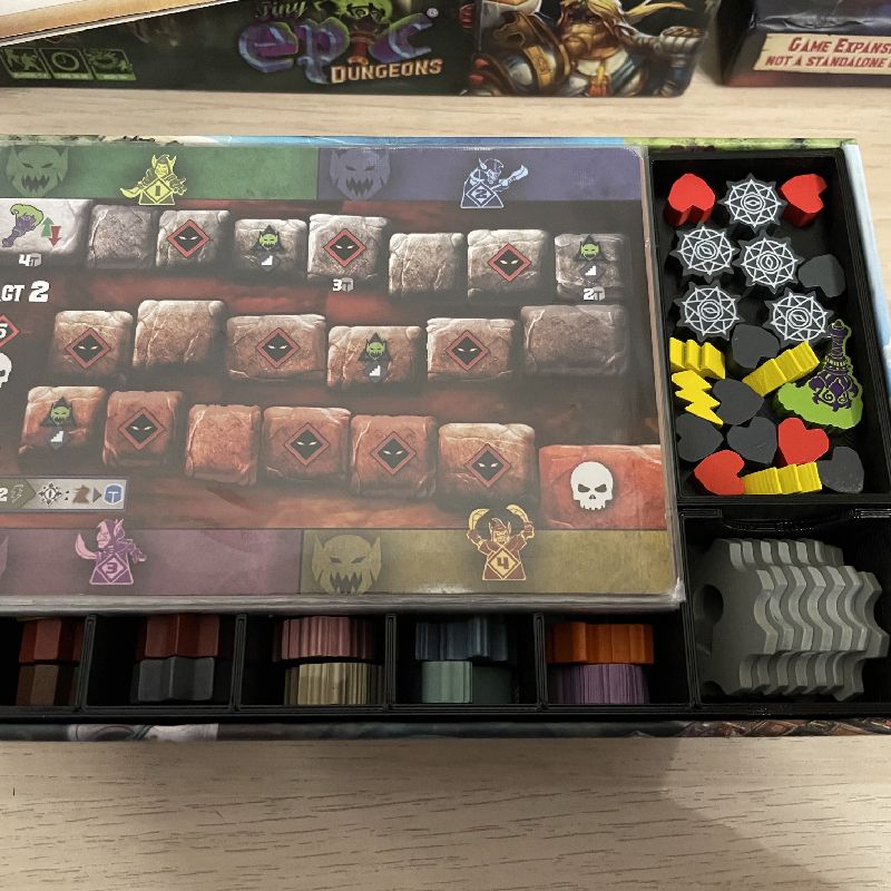 tiny epic dungeons card sleeves Deluxe – Tycoon Games ** Note Game Titles and their intellectual property rights are and TM of their respective rights holders Tiny Epic Dungeons Deluxe Edition