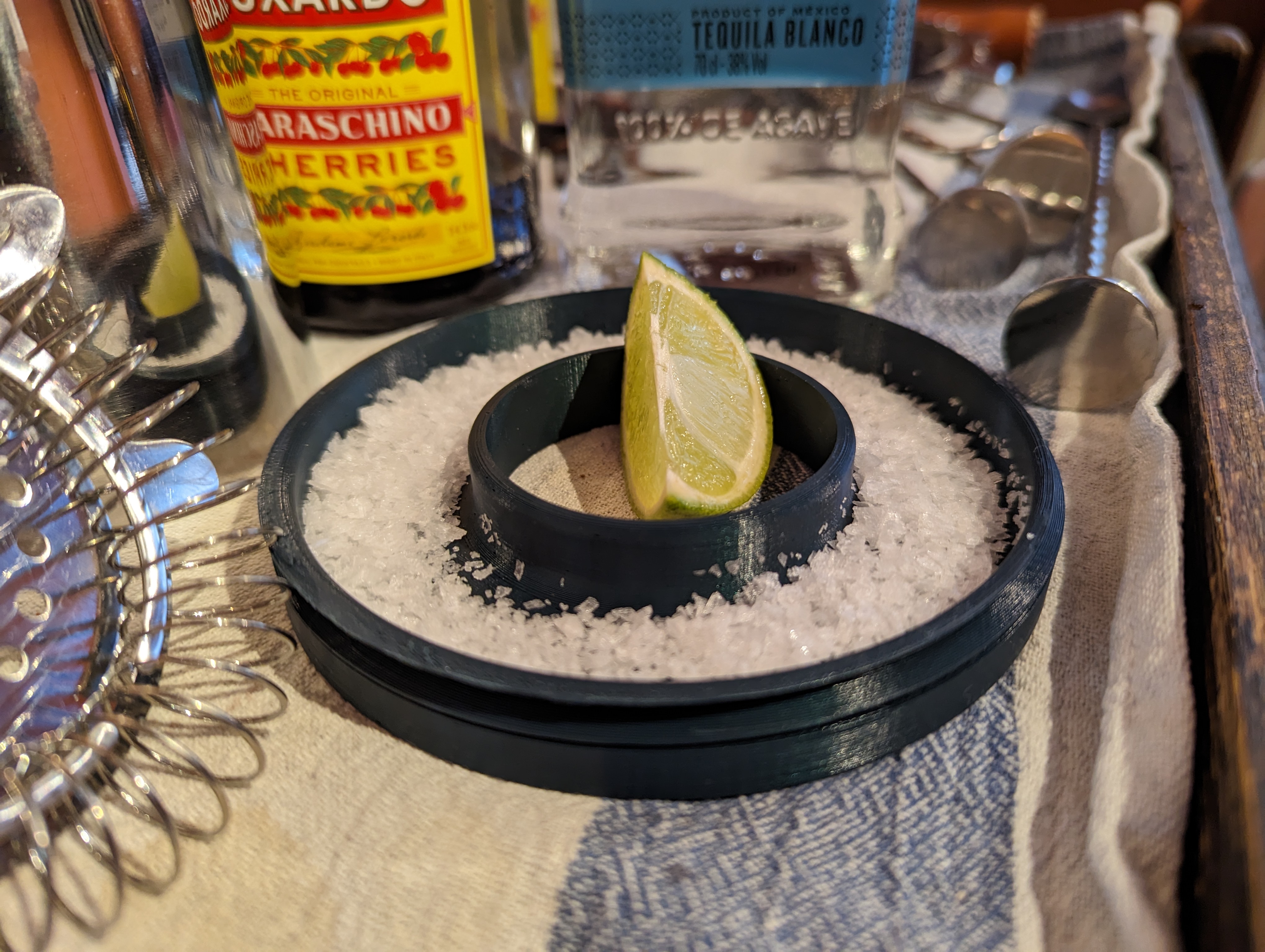 Cocktail Glass Rim Salter