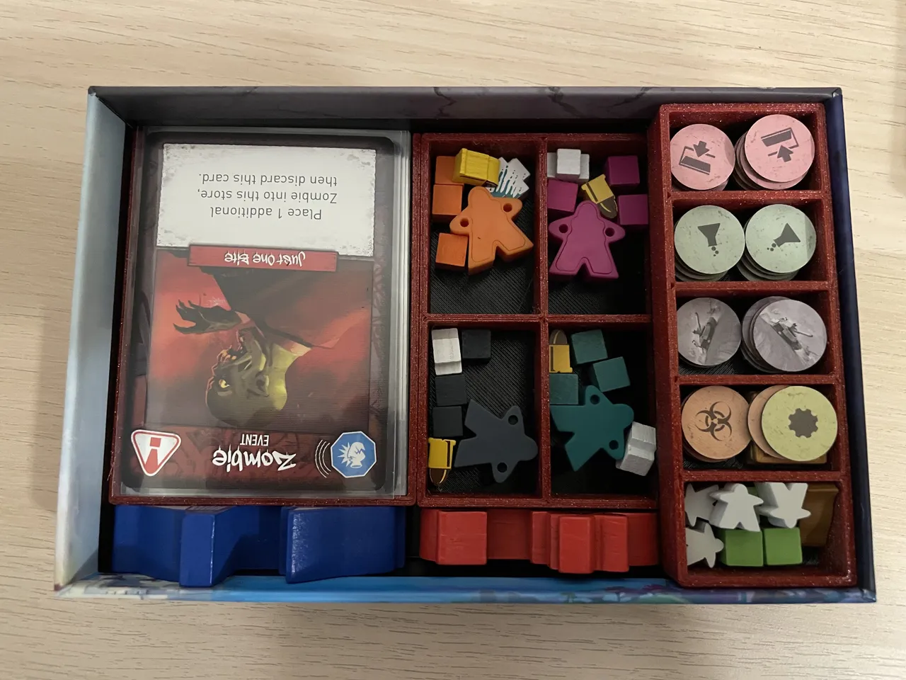 Tiny Epic Zombies (incl. Expansion) sleeved fit Inlay/Organizer by sc3d |  Download free STL model | Printables.com