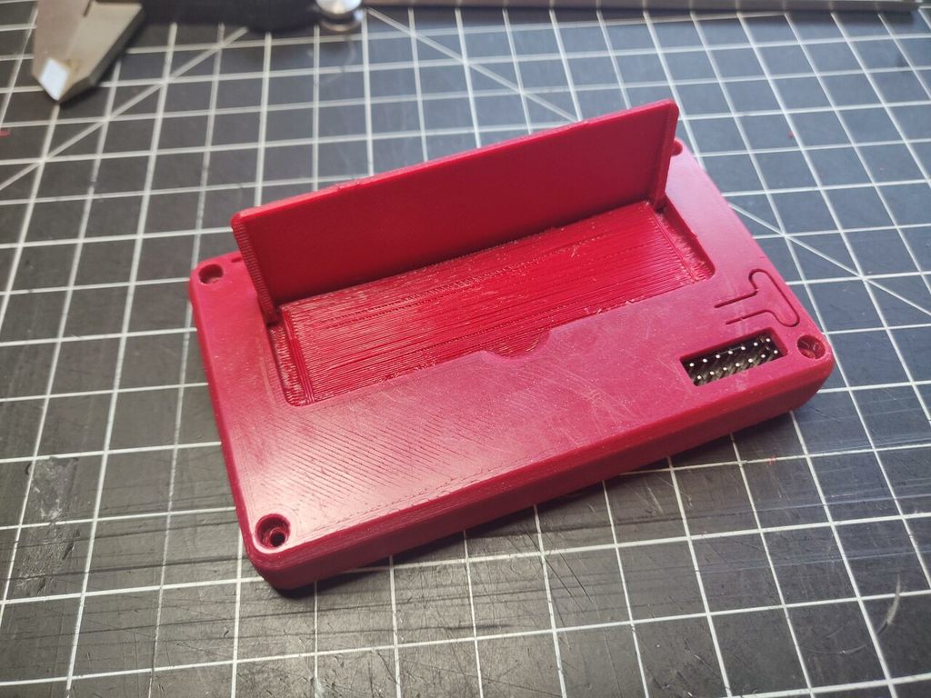 Stand Case for ESP32 Touchdown by ekalfwonS | Download free STL model ...