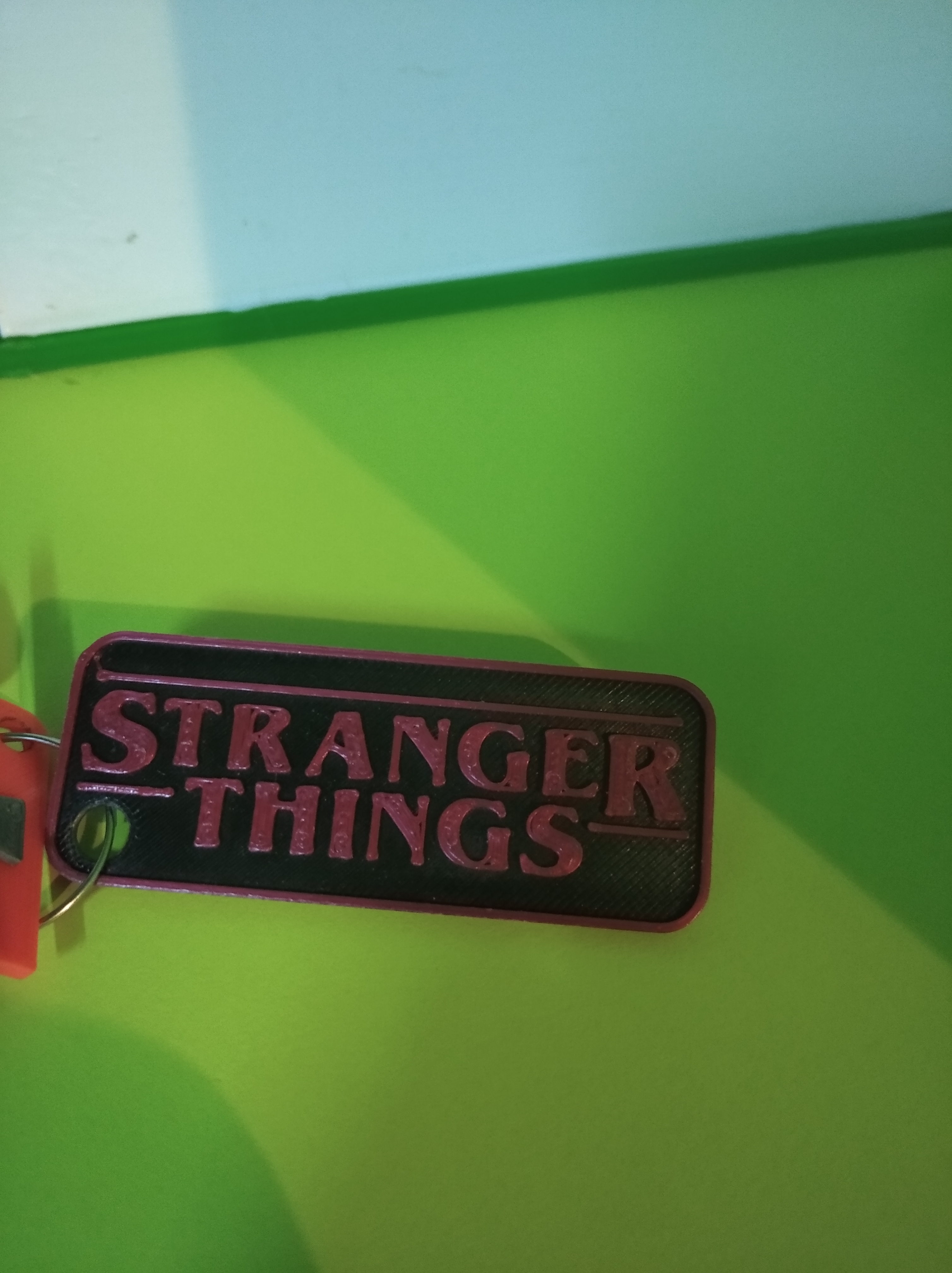 Miniatura 2 do modelo 3D Stranger Things keychain