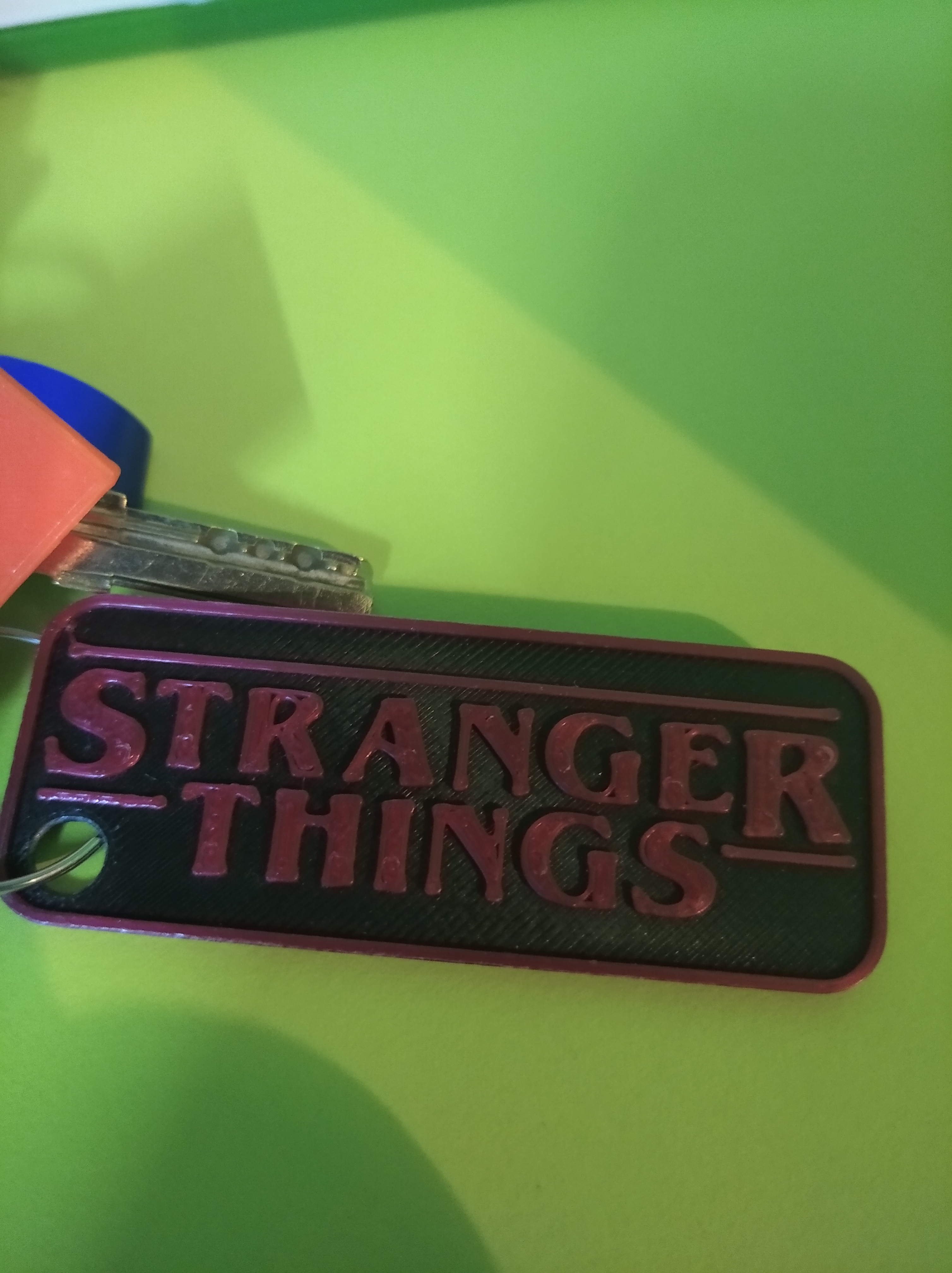 Miniatura 3 do modelo 3D Stranger Things keychain