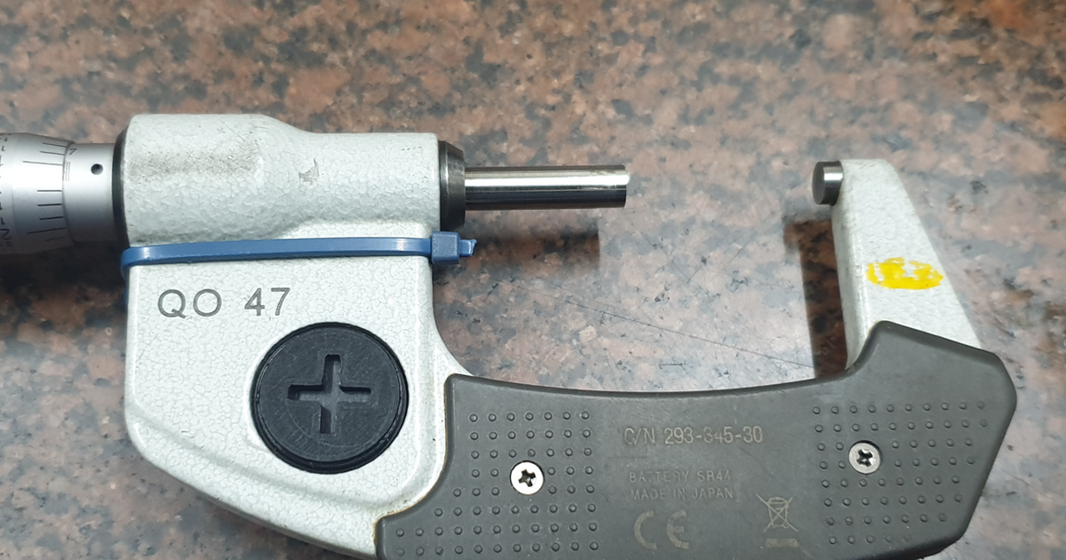 Mitutoyo Micrometer Replacement Battery Cover by Tantalus Download