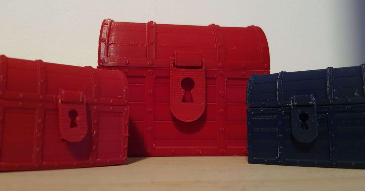 Treasure Chest by epicmaster00723 Download free STL model