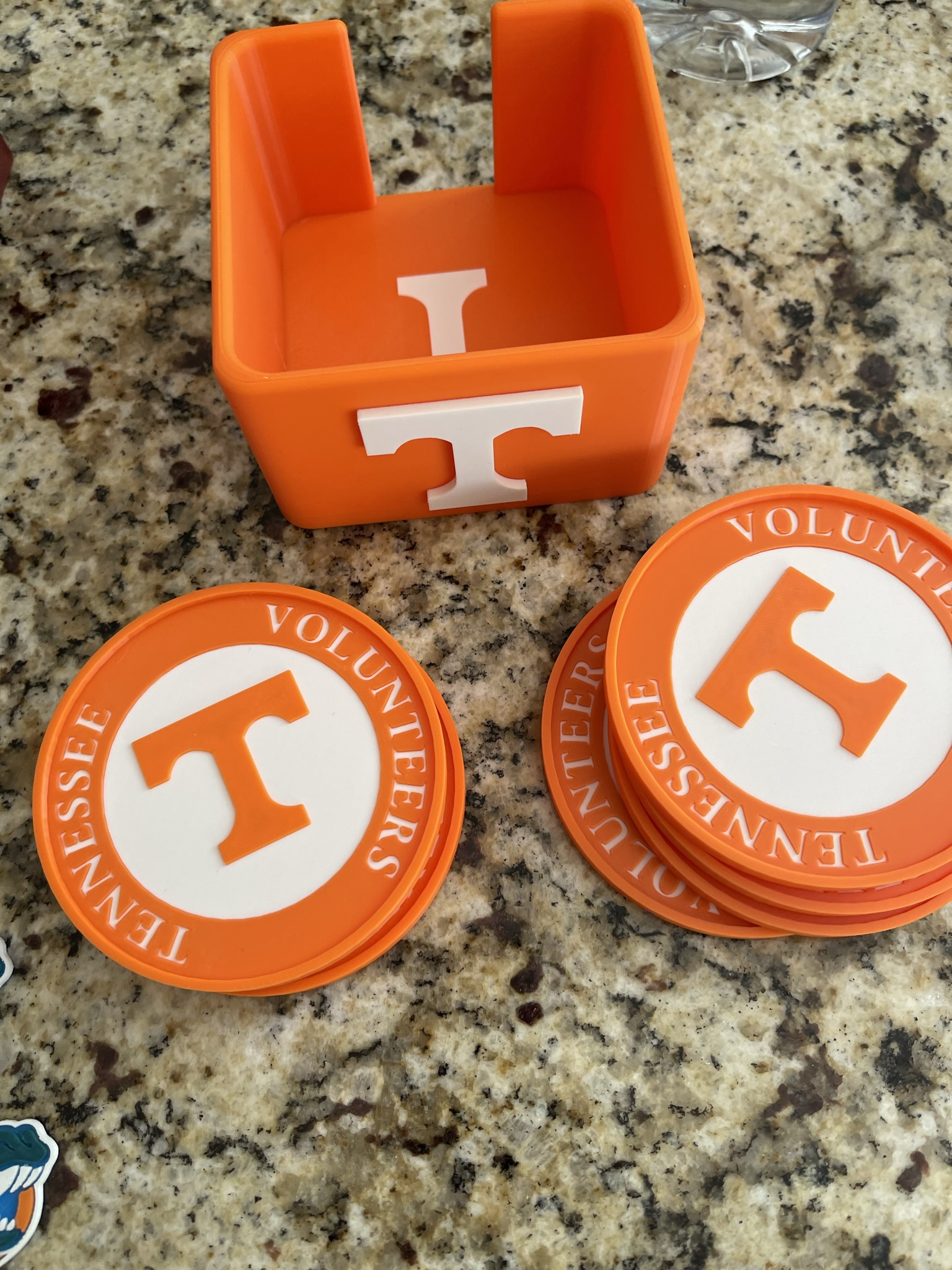 Tennessee coaster set with box