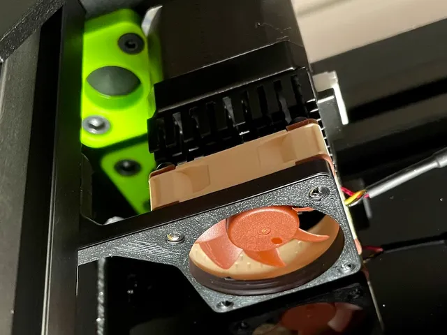 VCore 3.1 XY Motor Fan Mount & AWD - Heat Insert Version