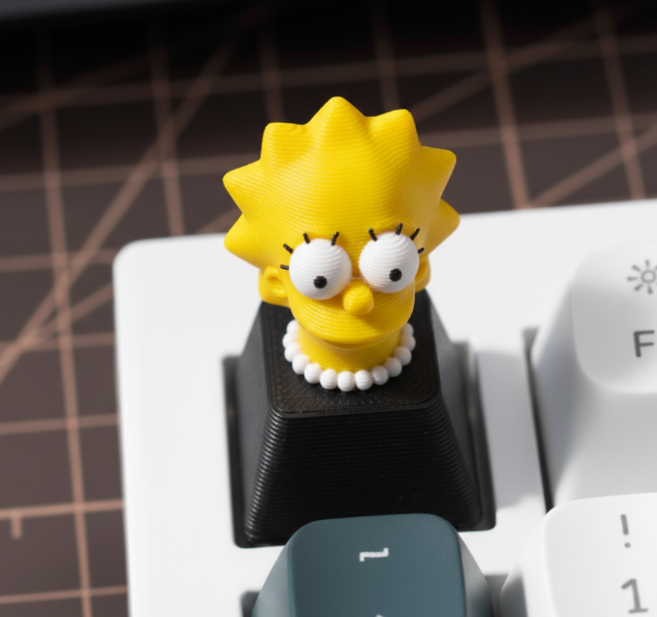 Lisa Simpson Keycap – The Simpsons