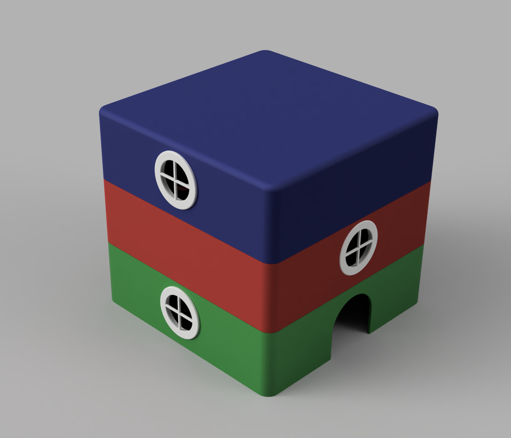 Stackable Small Animal Hide
