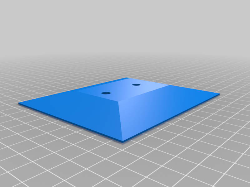 Shower head Mounting Plate . by SPEKERDUDE Download free STL model