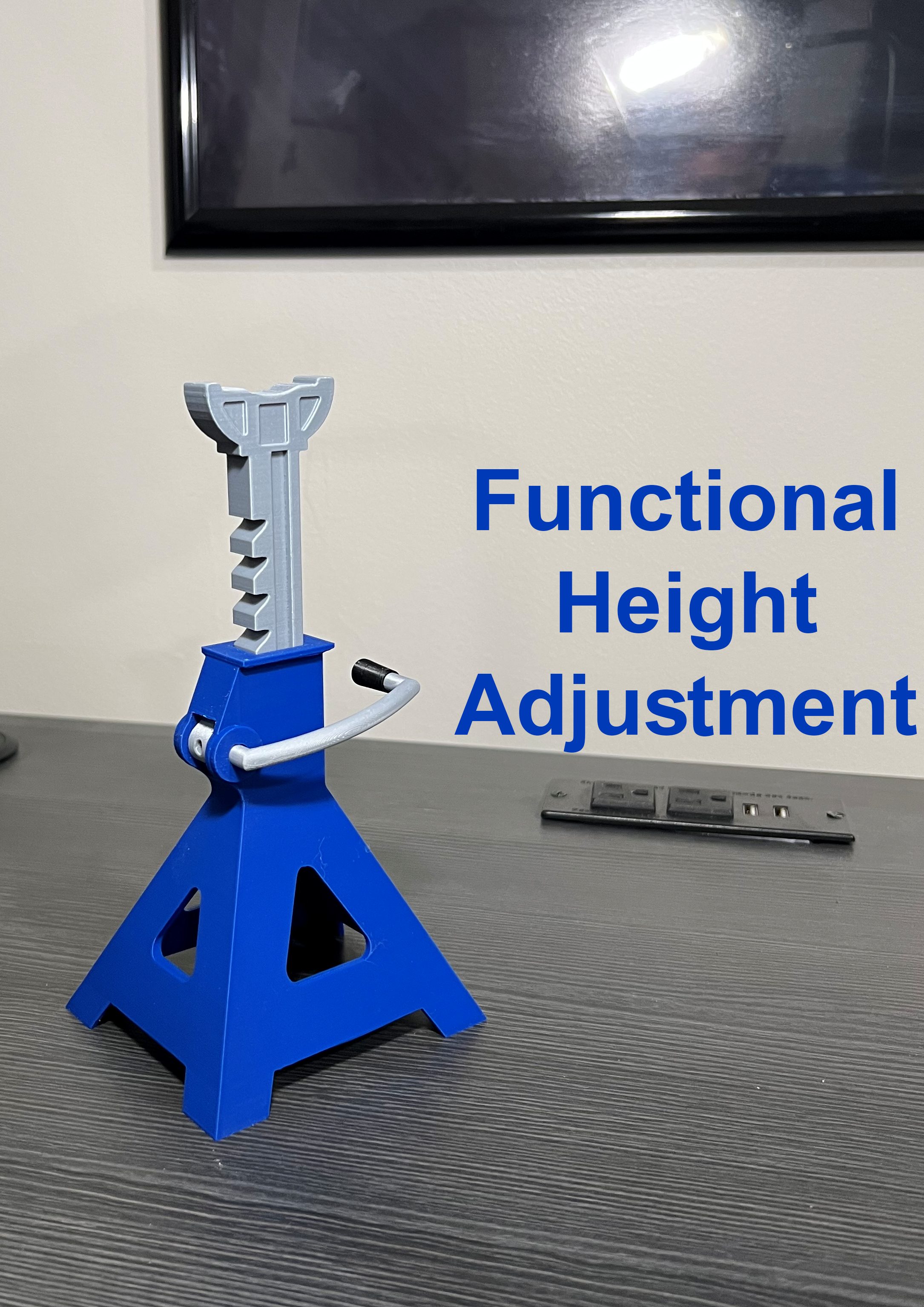 Highly Accurate Adjustable Jack Stand