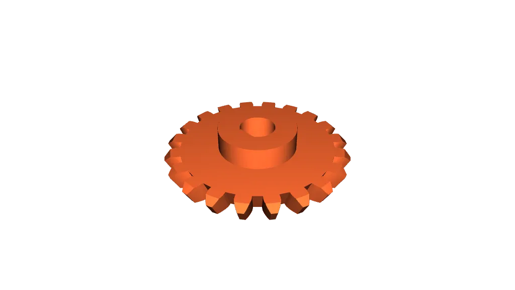 Bevel Gear & Pinion Mechanism, 3D CAD Model Library