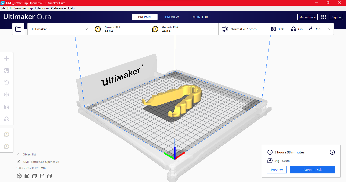 Multi-Bottle Can Opener by Vincenzo Di Giano | Download free STL model ...