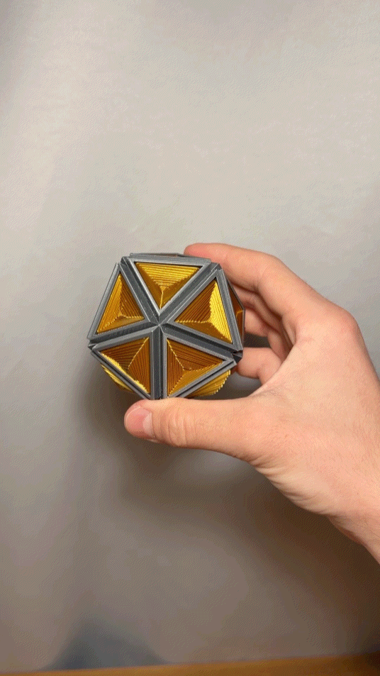 Triangle Fidget Sphere Toy — miniatura 2