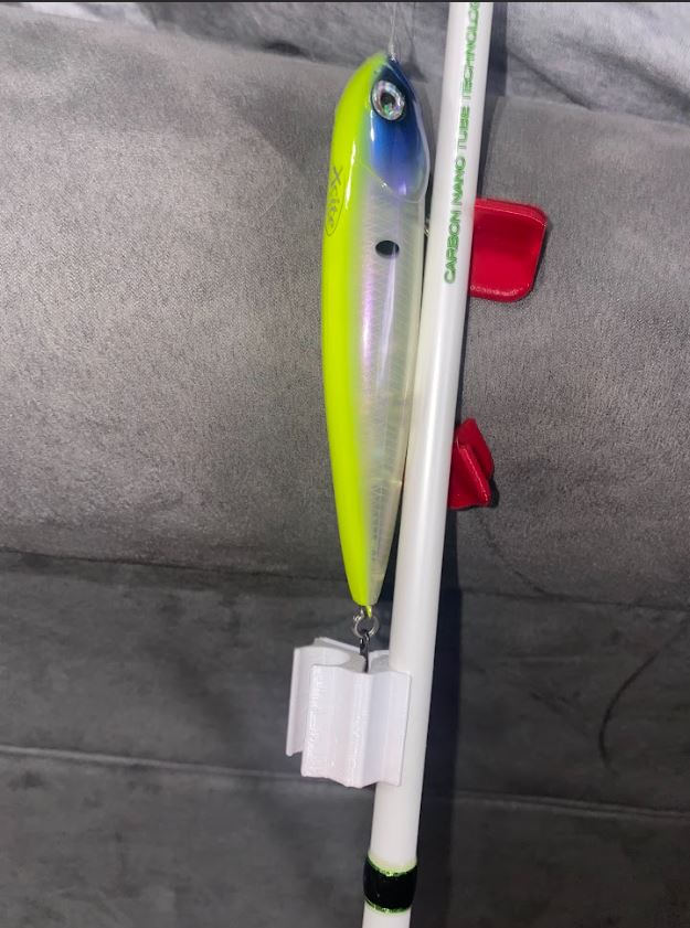 Treble Hook Pole Clip