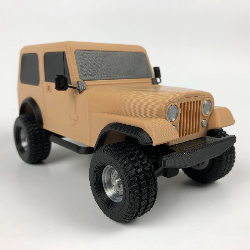 1/10 m38a1 cj5ジープ　3dプリント製ボディー 1/10 m38a1 cj5ジープ 3dプリント製ボディー