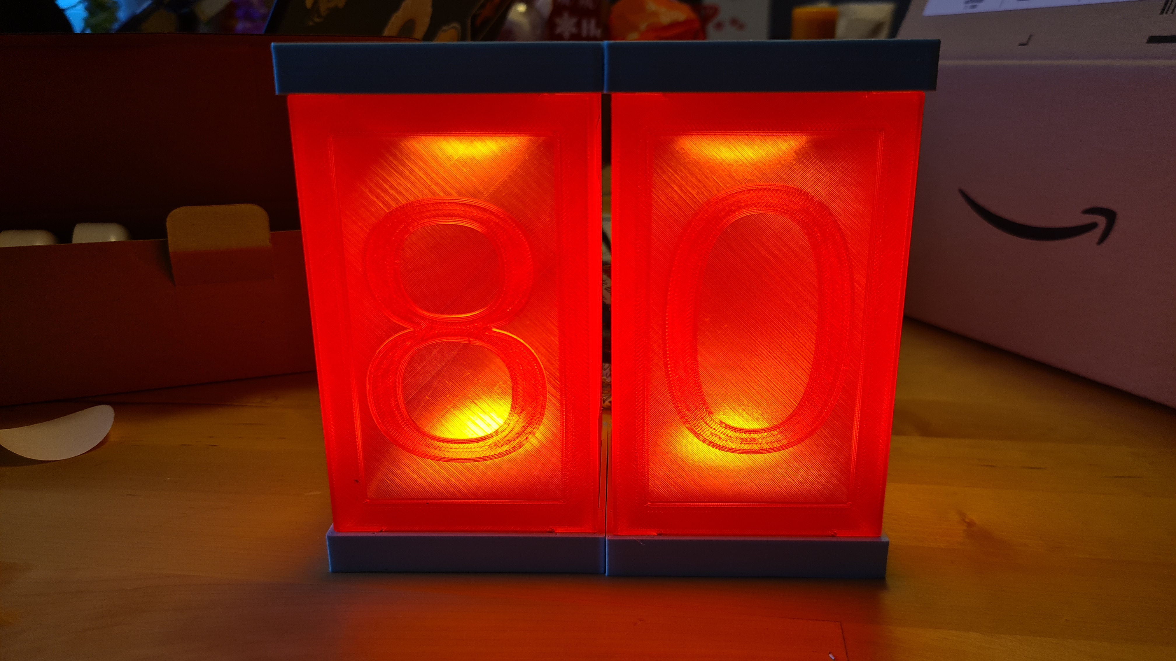 Birthday Light with Number