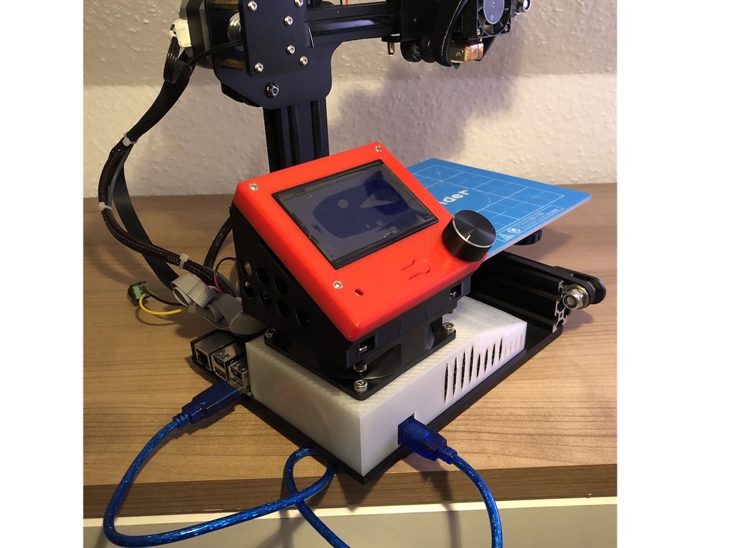 Creality Ender 2 Mks Gen 1 4 Raspberry Pi Case By Xxmarkxx