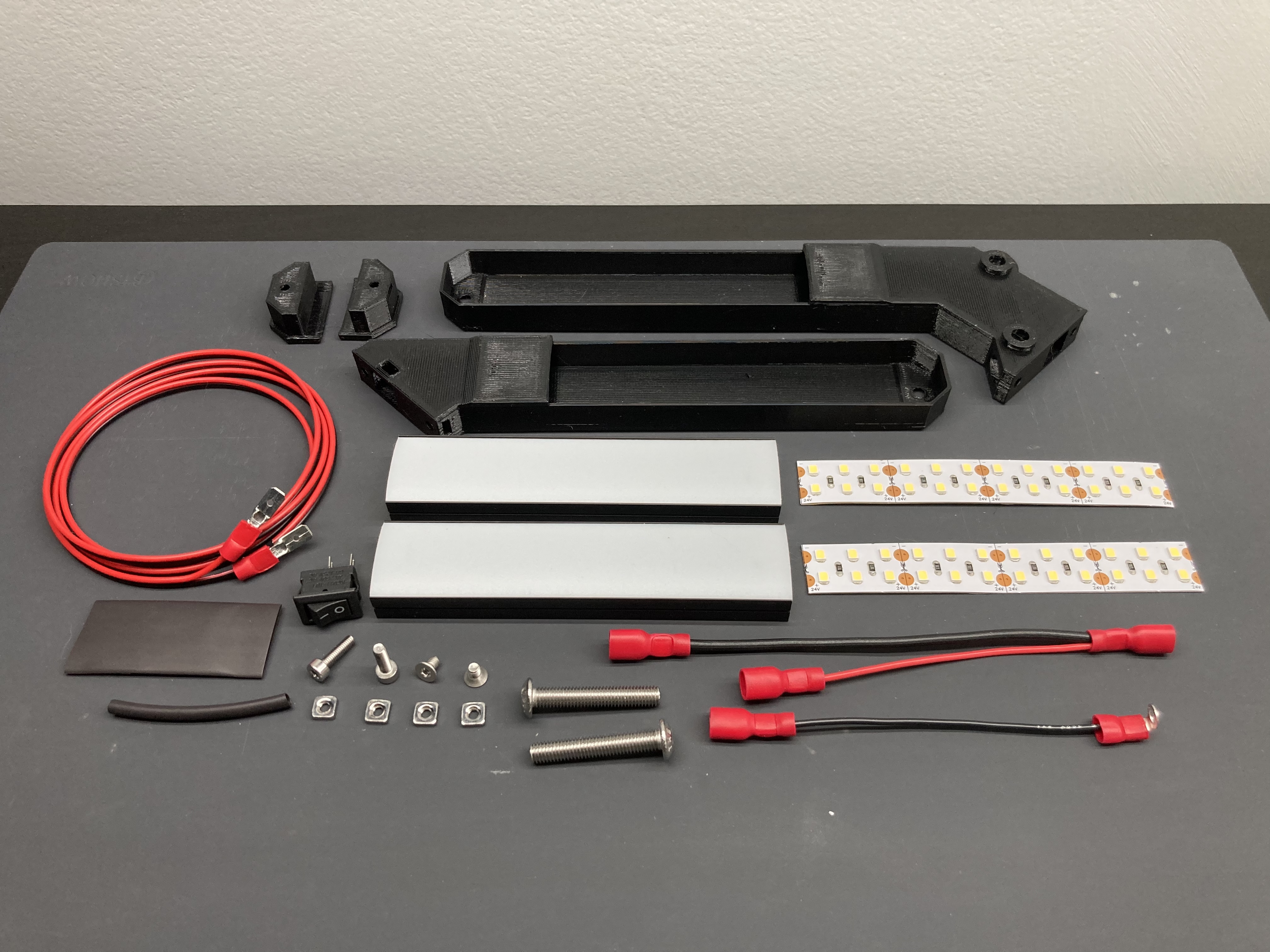 Miniatura 10 do modelo 3D LED Light Bar Prusa MINI