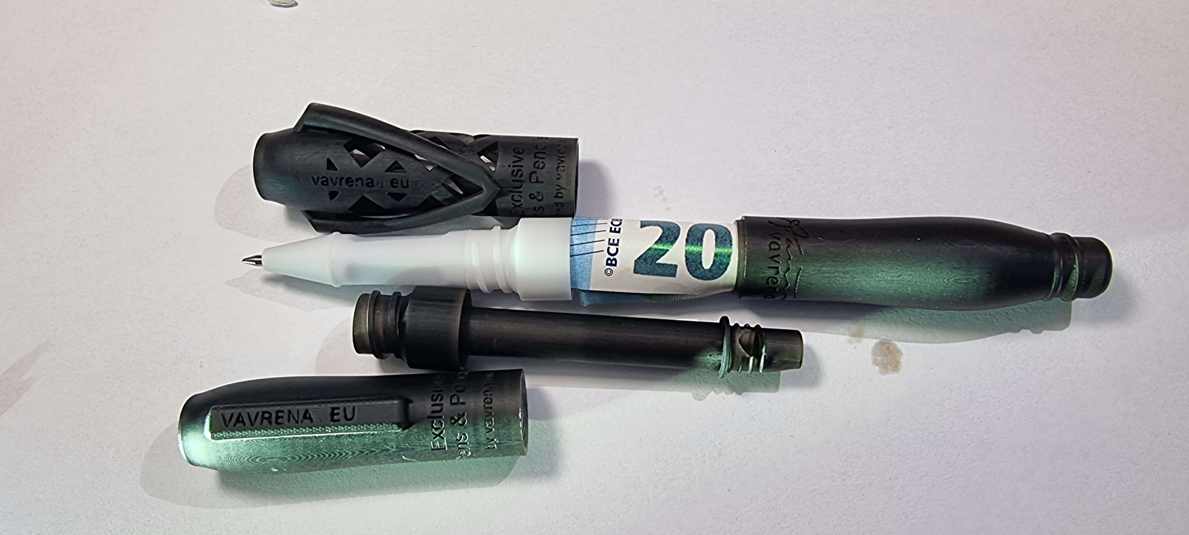 Pen with Whistle and Secret storage