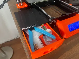 Prusa MK3 & MK3S Clip-in Tool Storage Box by Strathpeffer3D, Download free  STL model