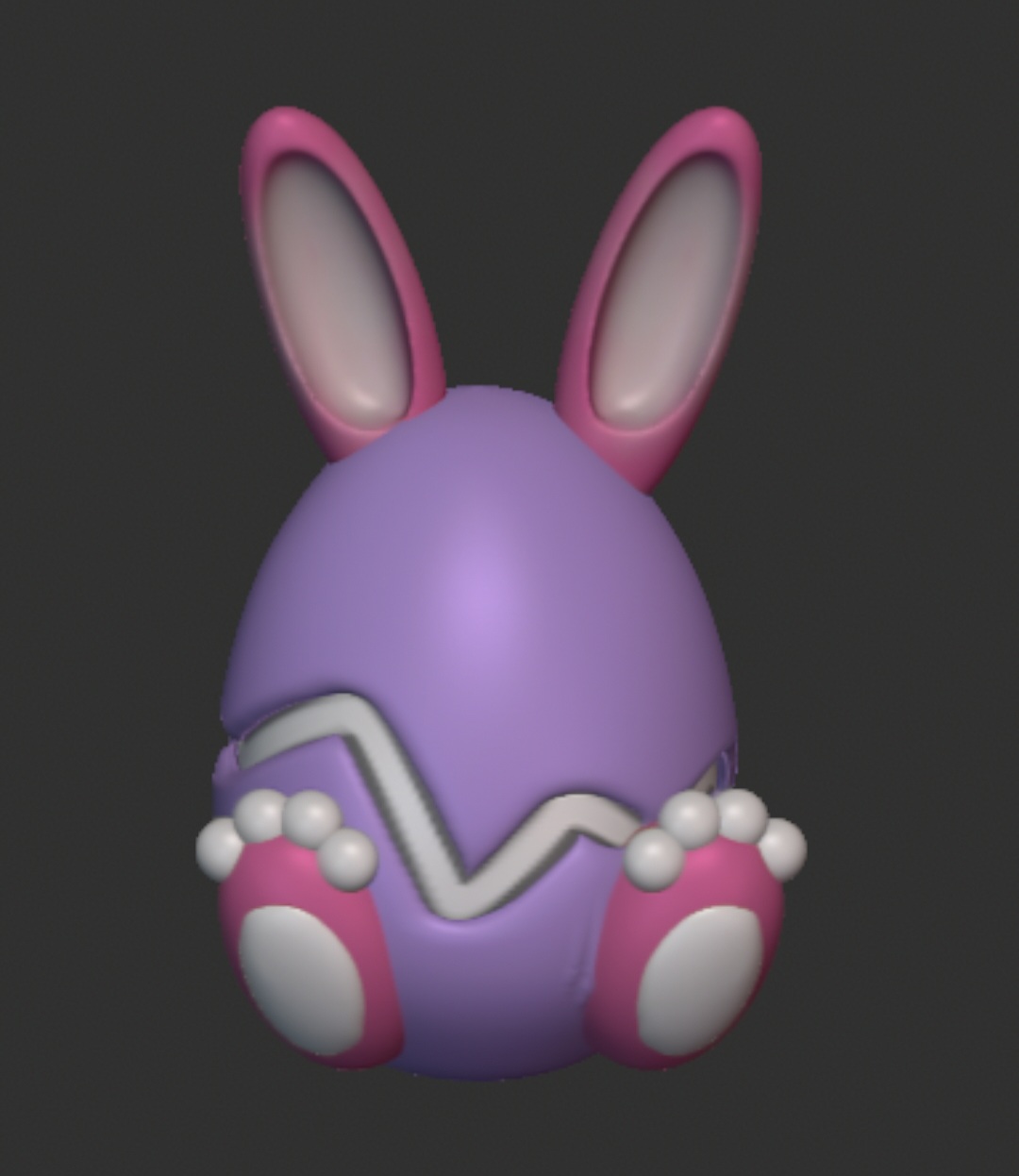 Easter bunny egg