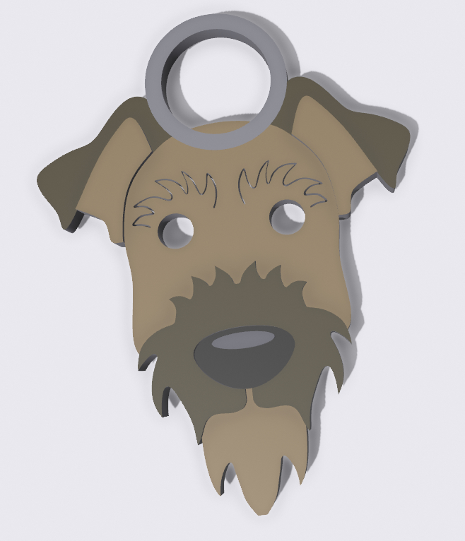 Dog tag by Klagar Download free STL model