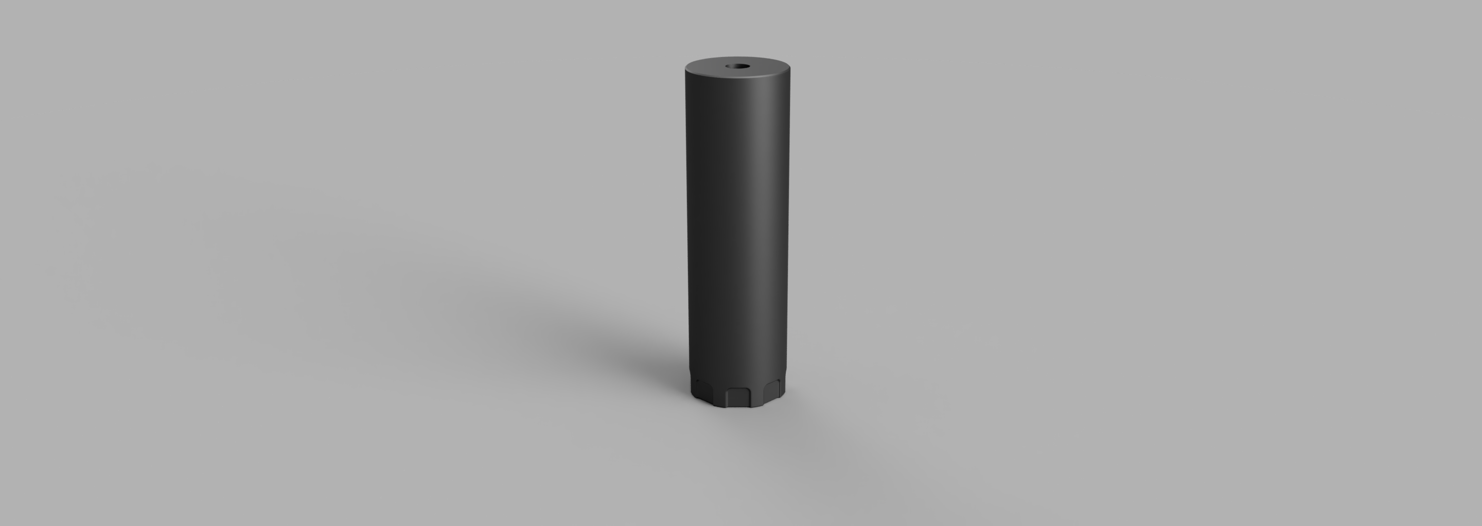 Airsoft Mock Suppressor / Silencer (1/2 Inch Direct Thread) by ...