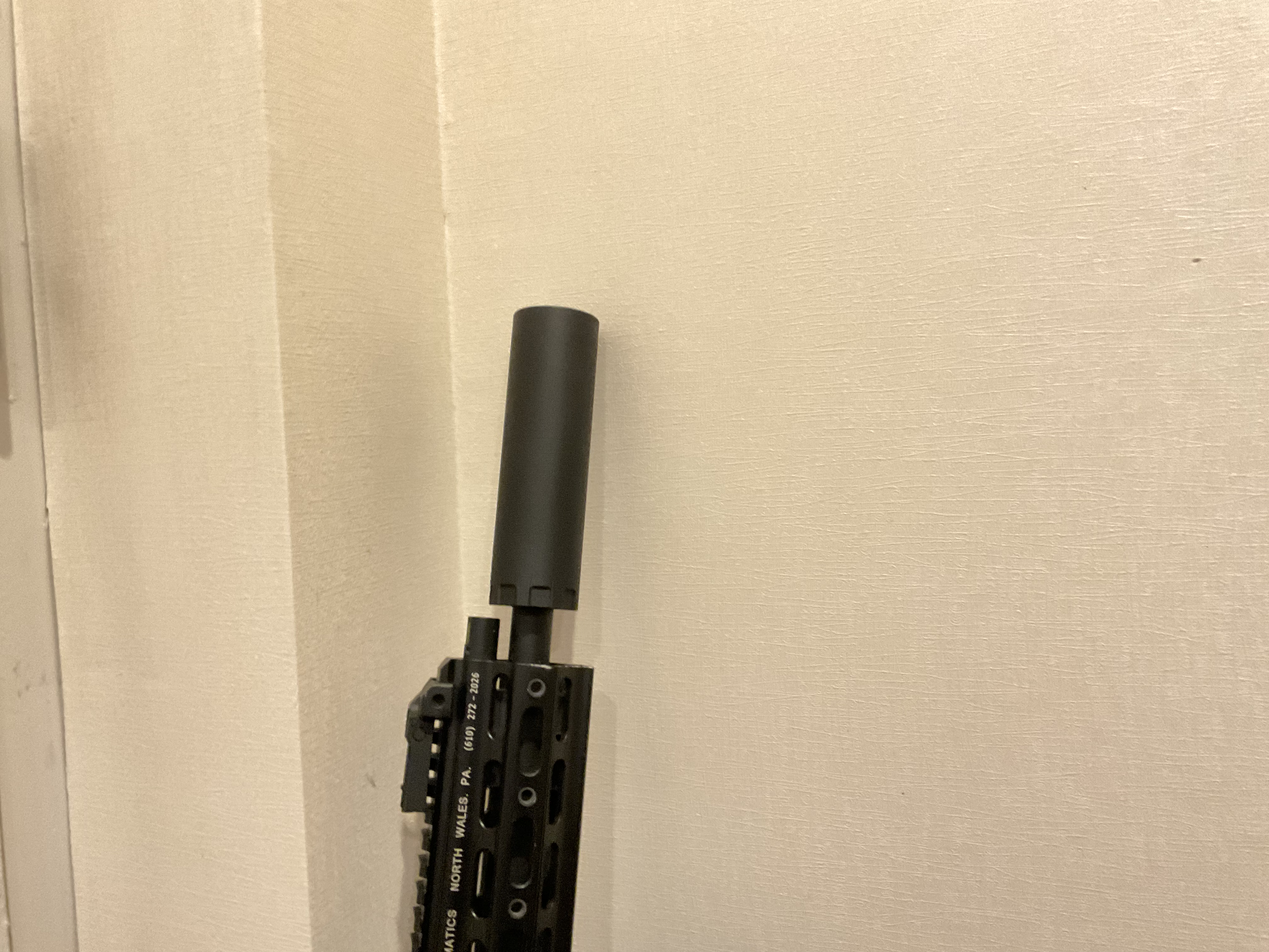127 mm ( 5" ) Airsoft Mock Suppressor / Silencer ( 1/2 inch CW thread )