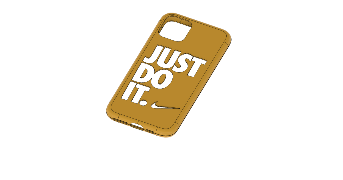 Iphone 11 Just Do It by iPrint3D | Download free STL model | Printables.com