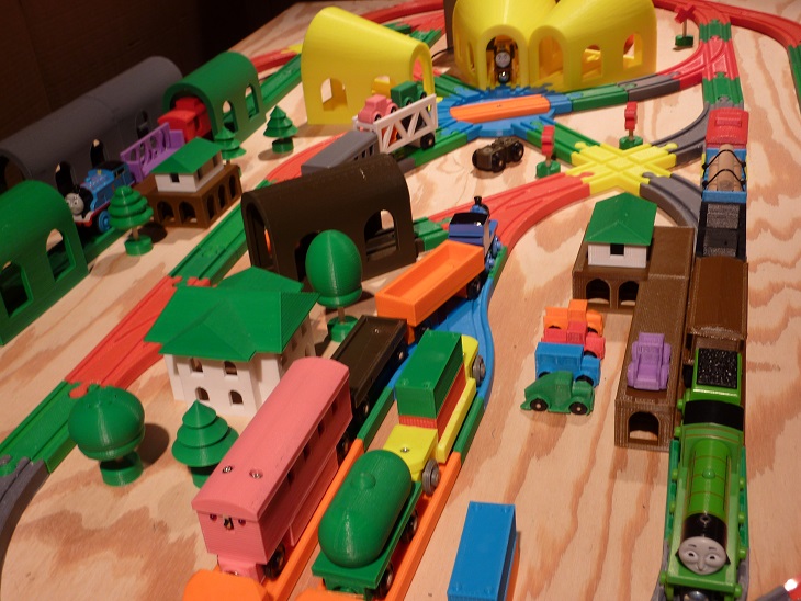 3DPrintedRailRoad Infrastructure