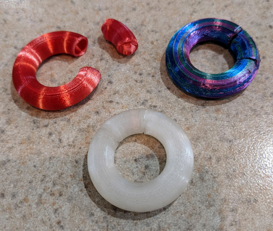 00 Basic Snapfit Ring Ear Gauge by Mark Hall Download free STL model