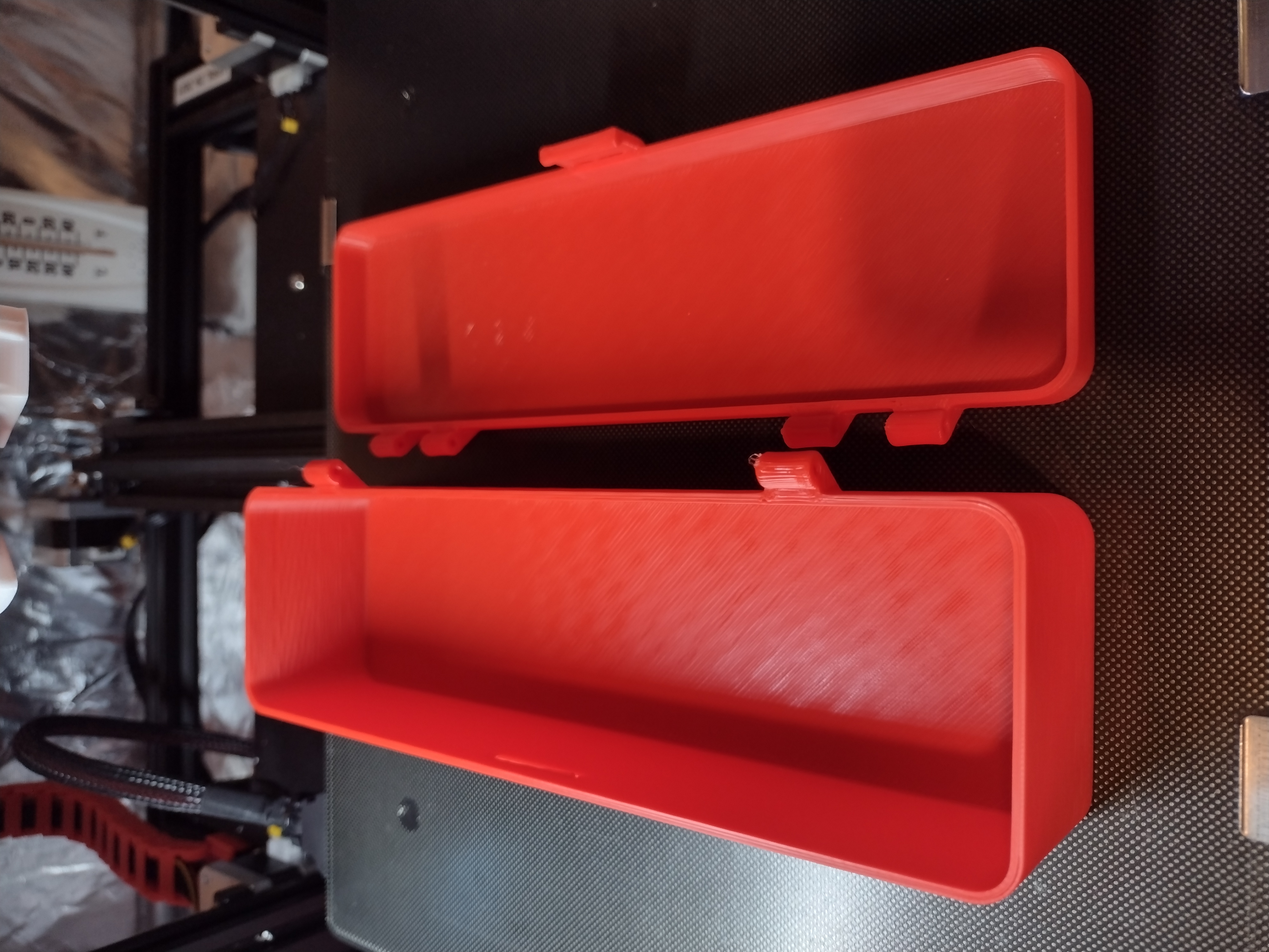 Storage Box with Hinge (Soldering Iron Case)