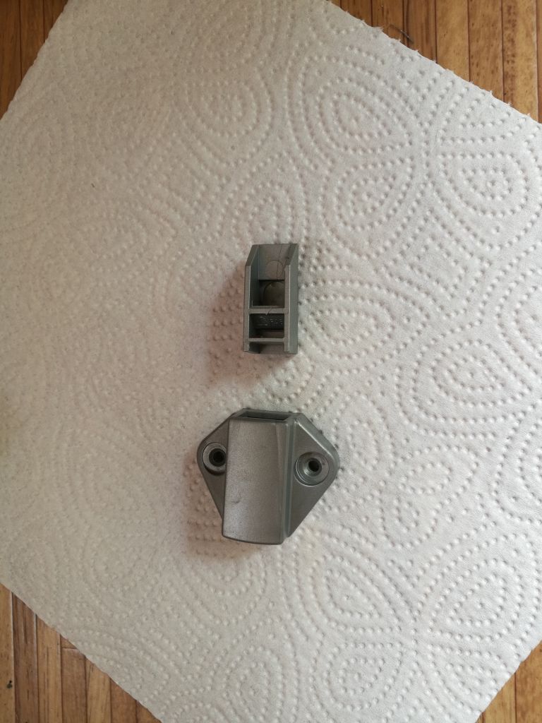 Caravan plastic door lock/latch (latch bolt) of the by