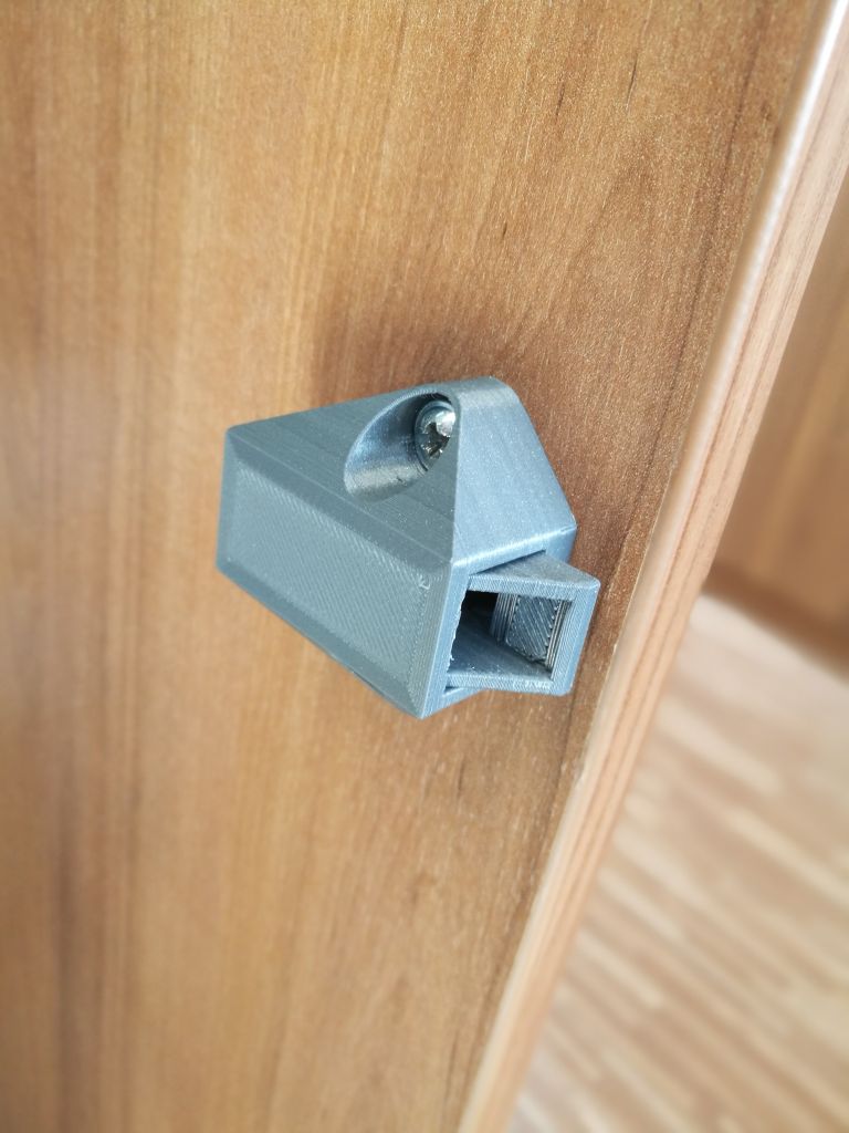 Caravan plastic door lock/latch (latch bolt) of the by