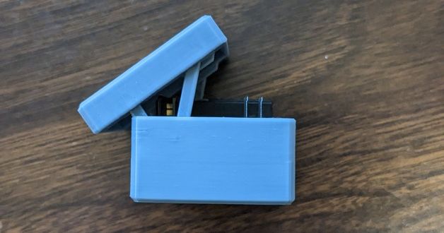 mini-sd card holder by getcz | Download free STL model | Printables.com