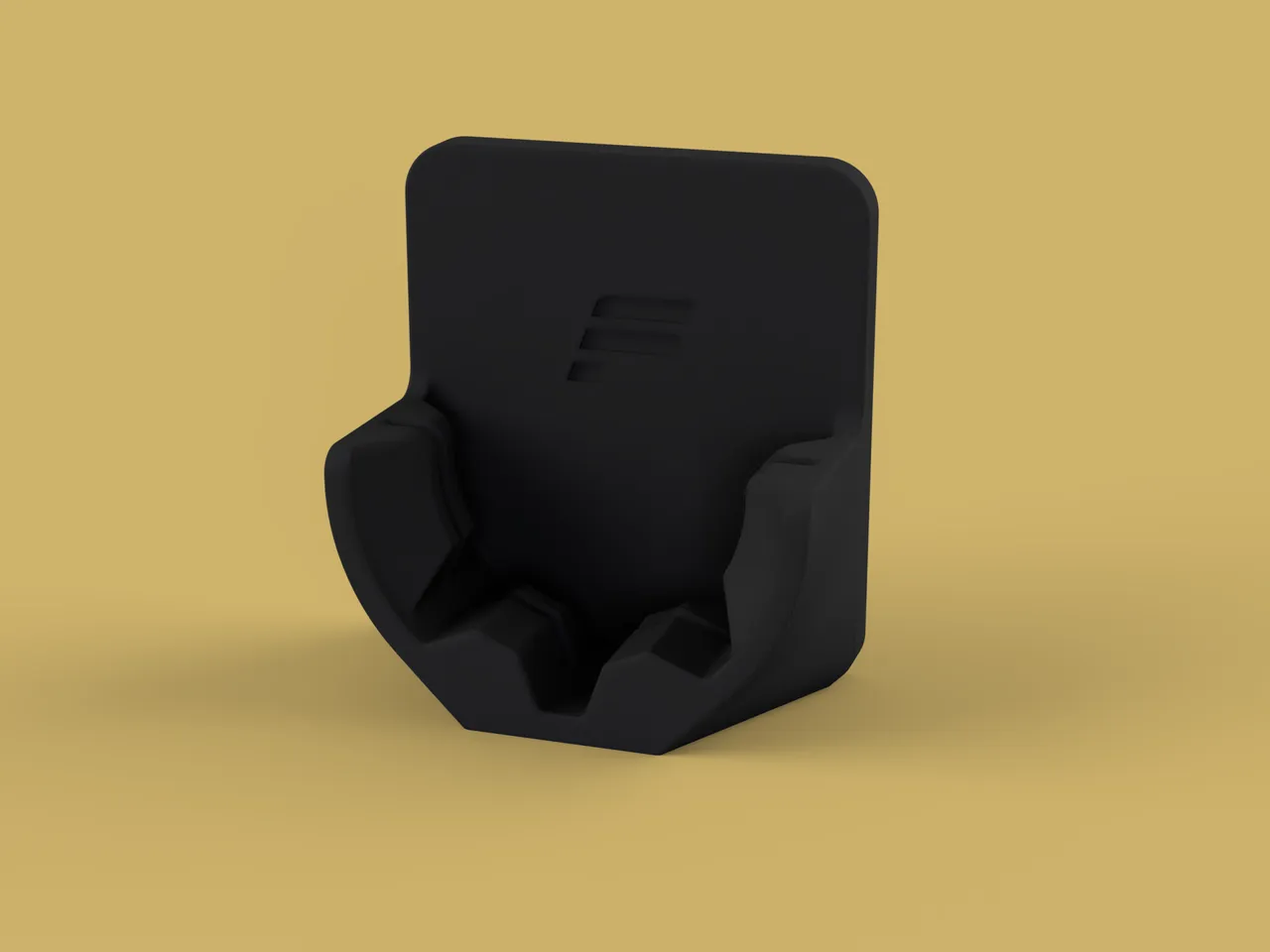 Fanatec wheel wall mount for QR1 quick release adapter by Hawk7 