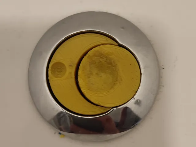 Toilet button set
