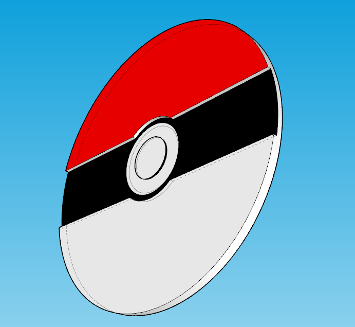 Pokemon - Pokeball 3D Base