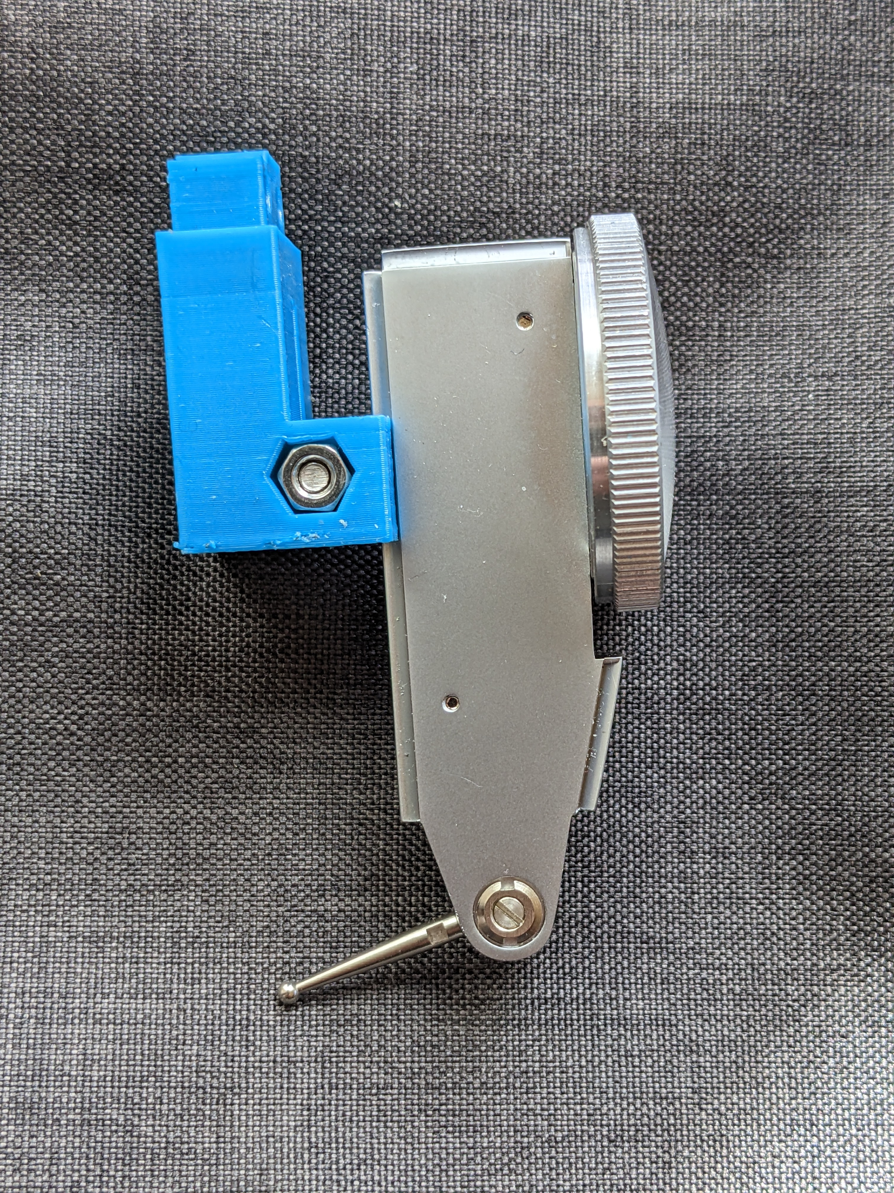 Test Indicator Holder For Bambu Labs Bed Measurement