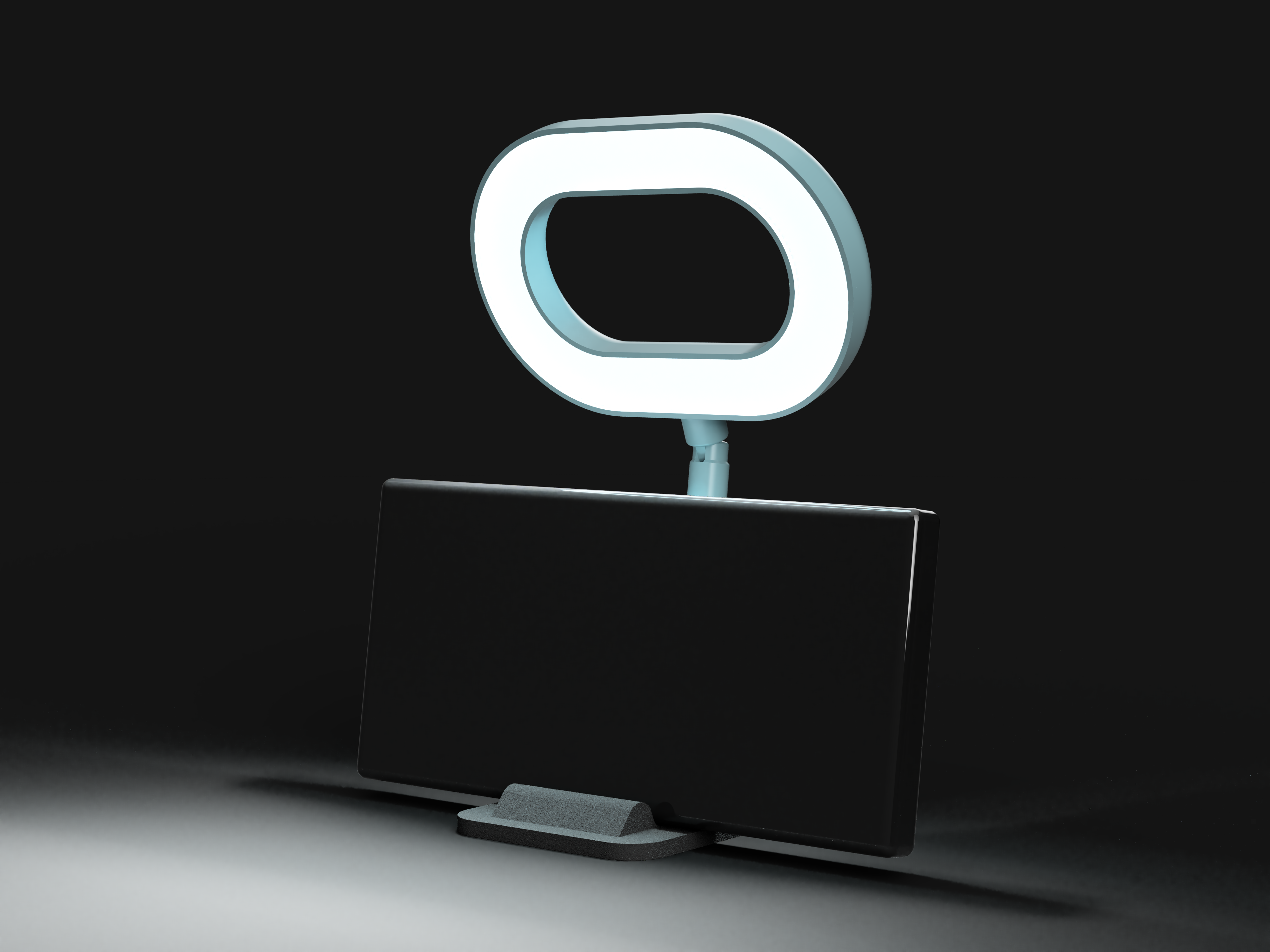 Miniatura 2 do modelo 3D IKEA Stänkregn ring light stand