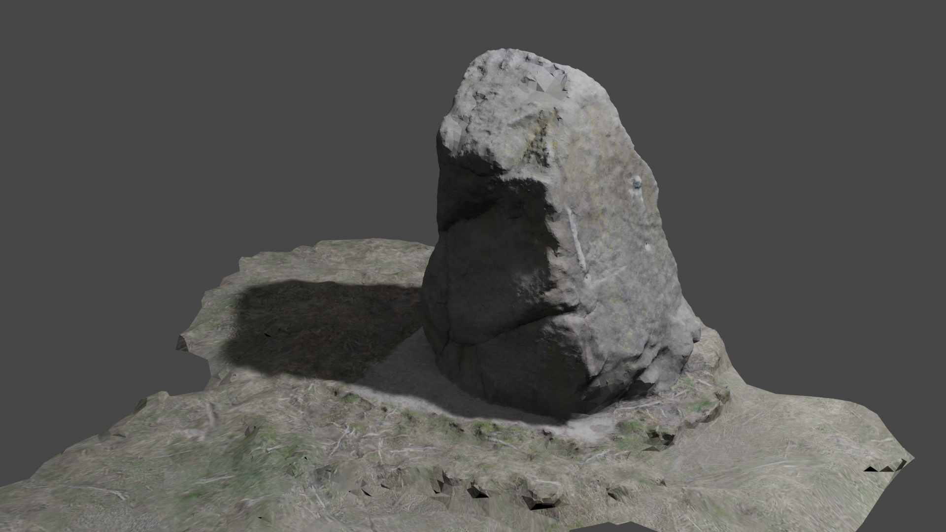 High-Detail Marker Rock Terrain Element