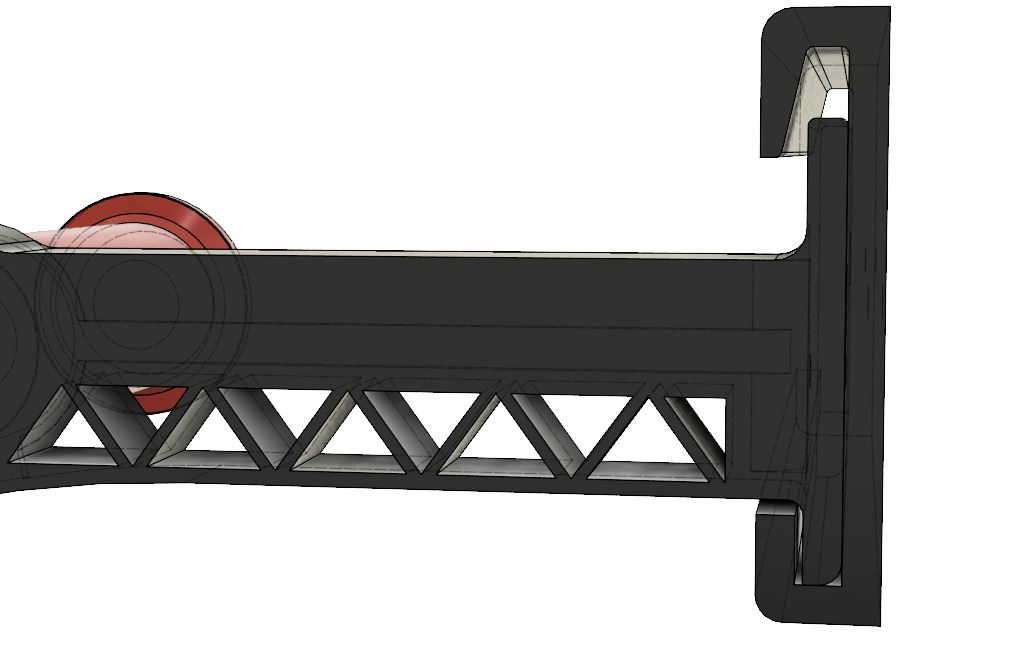 Spool Holder (scaleable on a track) — miniatura 2